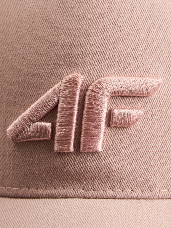 Damska czapka z daszkiem 4F 4FRSS26ACABF0706 - różowa