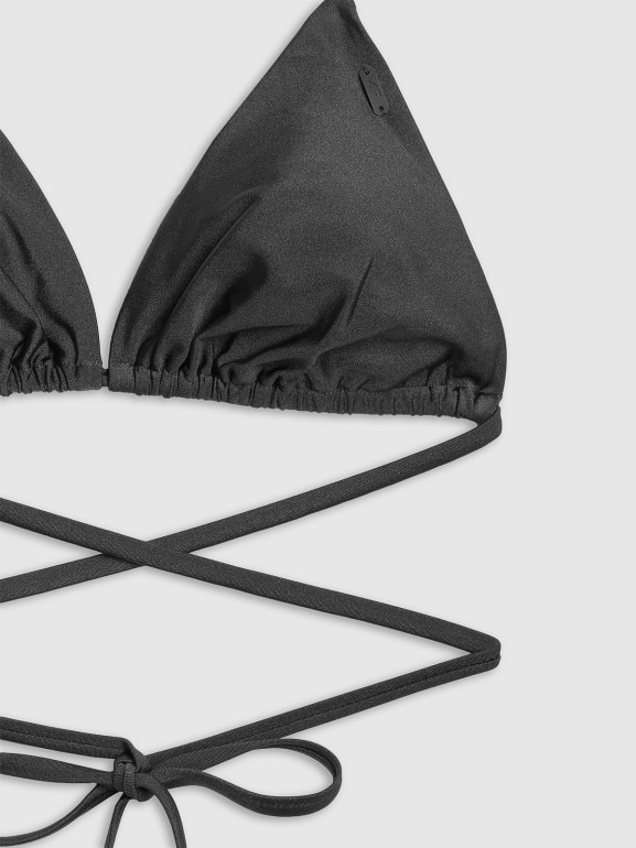 Damska góra od bikini 4F 4FRSS26UBKTF114 - czarna