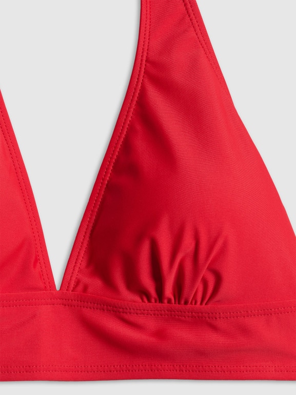Damska góra od bikini 4F 4FWSS26UBKTF088 - czerwona