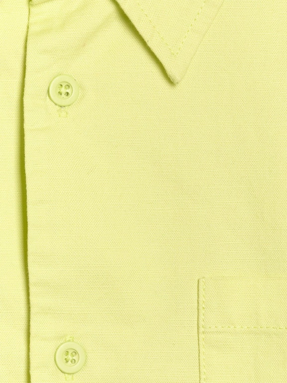 Damska koszula oversize 4F 4FRSS25TSHIF130 -żółta