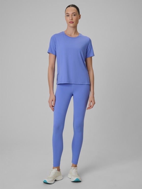 Damska koszulka treningowa 4F 4FRSS26TFTSF2333 - niebieska