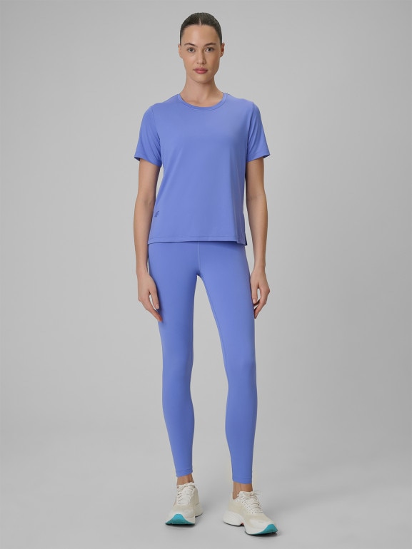 Damska koszulka treningowa 4F 4FRSS26TFTSF2333 - niebieska