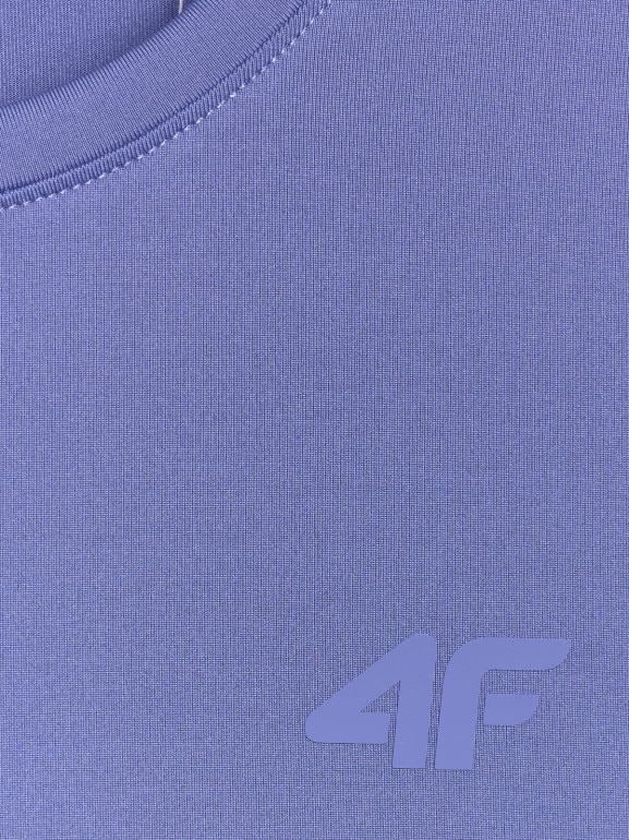 Damska koszulka treningowa 4F 4FWAW25TFTSF1516 - niebieska