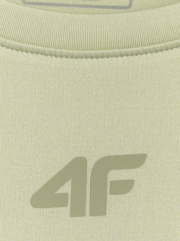 Damska koszulka treningowa 4F 4FWAW25TFTSF1517 - zielona