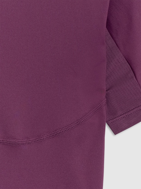 Damska koszulka treningowa 4F 4FWAW25TFTSF1518 - fioletowa