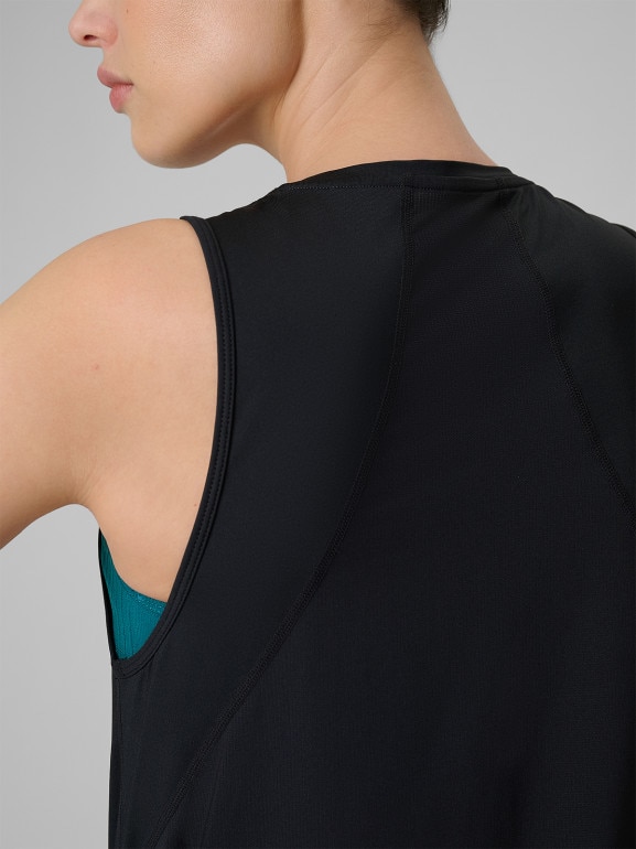 Damska koszulka treningowa 4F 4FWSS26TFSLF0767 - czarna