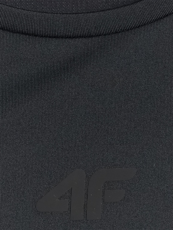 Damska koszulka treningowa 4F 4FWSS26TFSLF0767 - czarna