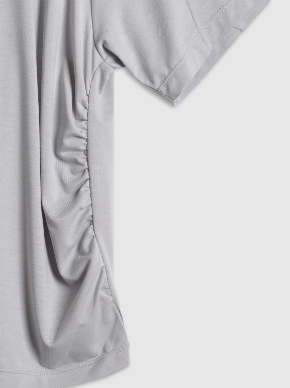 Damska koszulka treningowa 4F 4FWSS26TFTSF1811 - szara