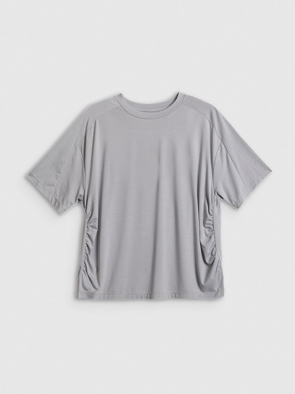 Damska koszulka treningowa 4F 4FWSS26TFTSF1811 - szara