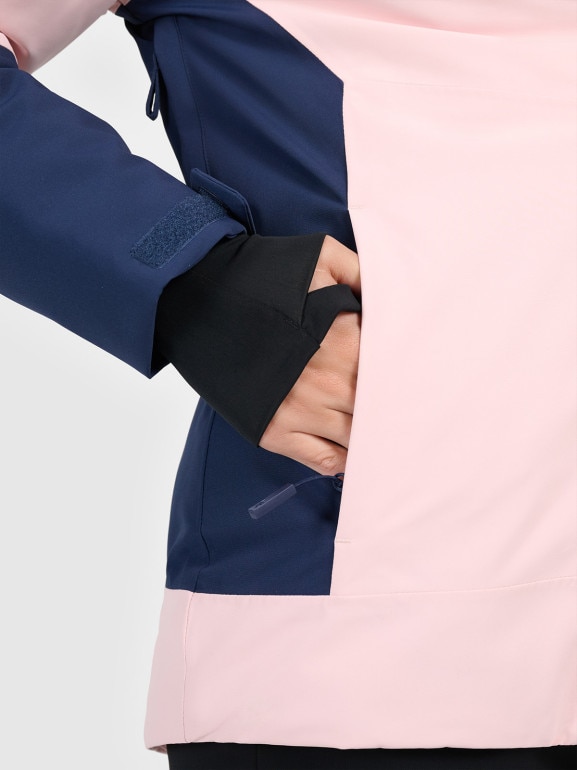 Damska kurtka narciarska 4F 4FRAW25TTJAF1071 - różowa