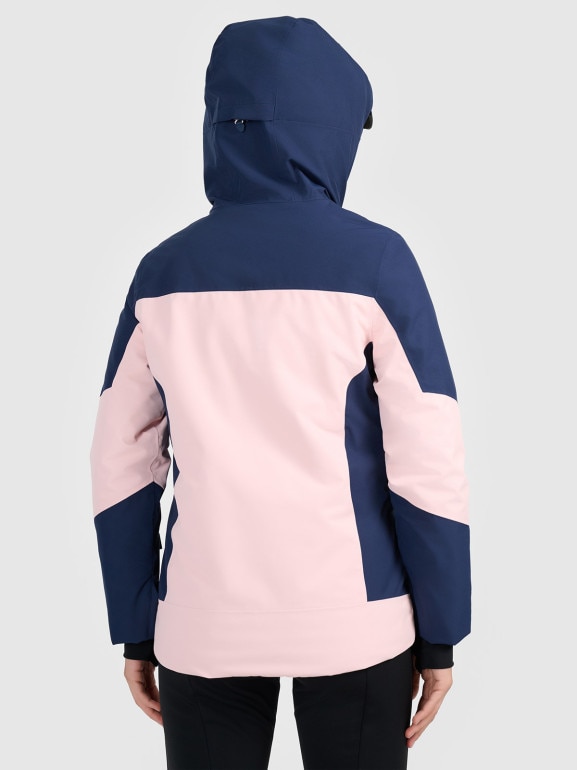 Damska kurtka narciarska 4F 4FRAW25TTJAF1071 - różowa