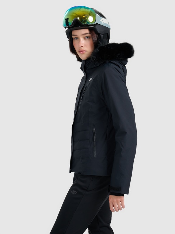 Damska kurtka narciarska 4F 4FRAW25TTJAF1072 - czarna
