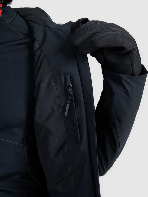 Damska kurtka narciarska 4F 4FRAW25TTJAF1072 - czarna