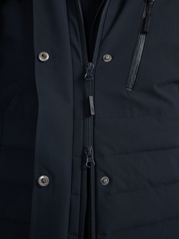 Damska kurtka narciarska 4F 4FRAW25TTJAF1072 - czarna