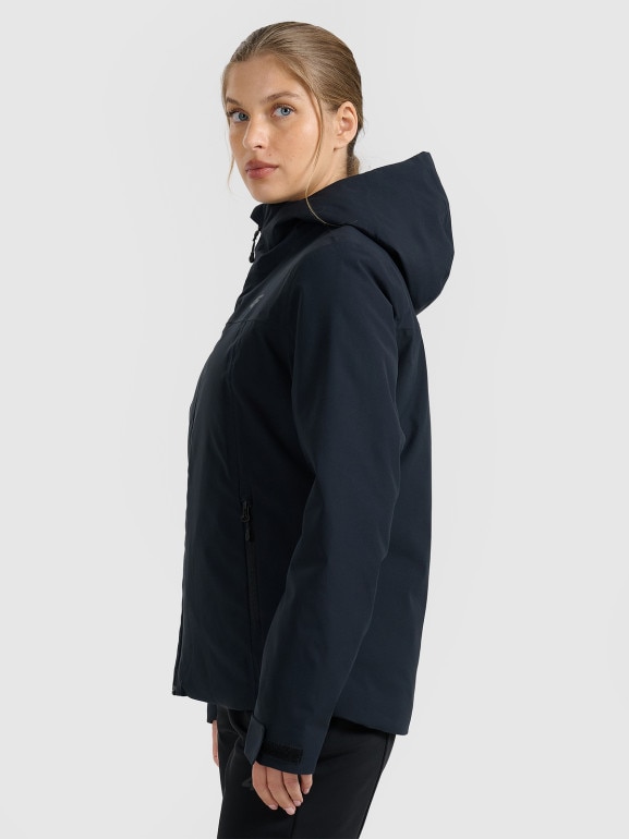 Damska kurtka narciarska 4F 4FWAW25TTJAF0807 - czarna