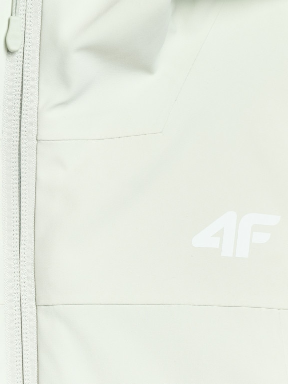 Damska kurtka narciarska 4F 4FWAW25TTJAF0807 - miętowa