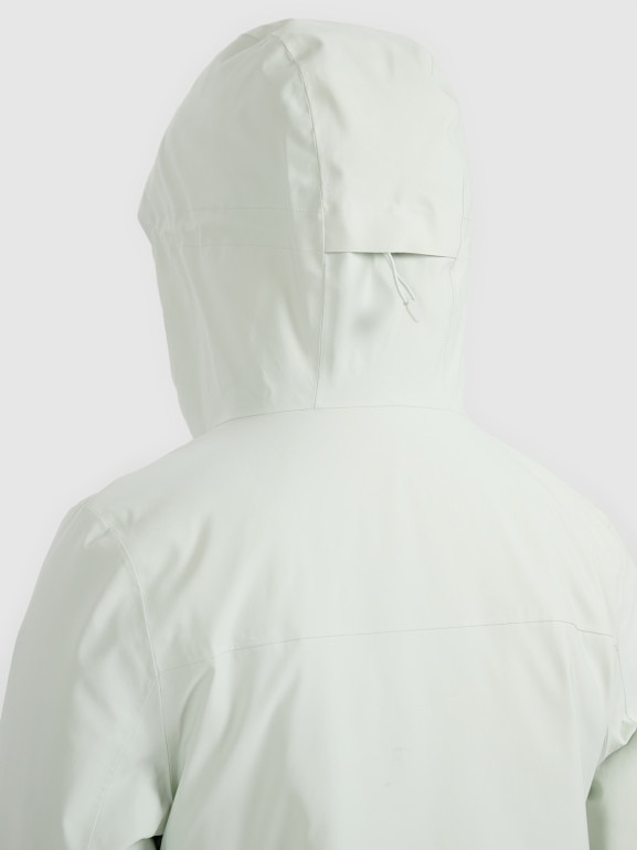 Damska kurtka narciarska 4F 4FWAW25TTJAF0807 - miętowa