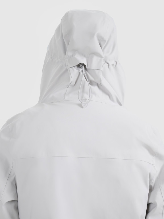 Damska kurtka narciarska 4F 4FWAW25TTJAF0807 - szara