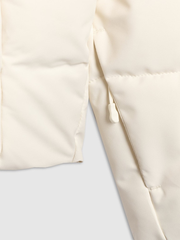 Damska kurtka narciarska 4F 4FWAW25TTJAF0808 - beżowa