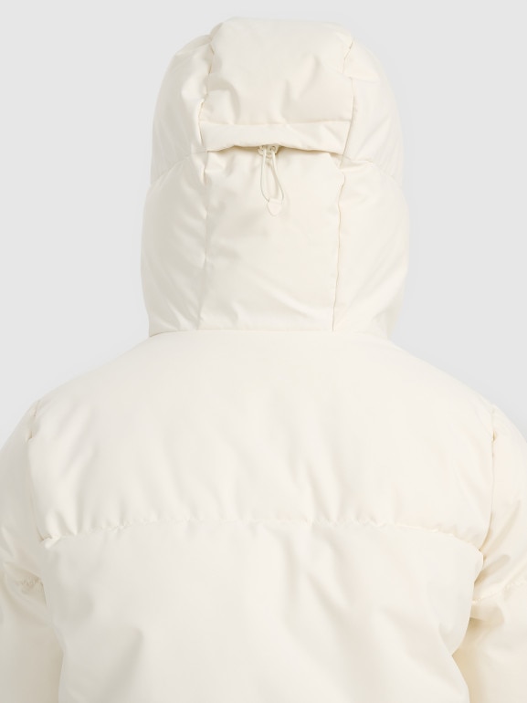 Damska kurtka narciarska 4F 4FWAW25TTJAF0808 - beżowa