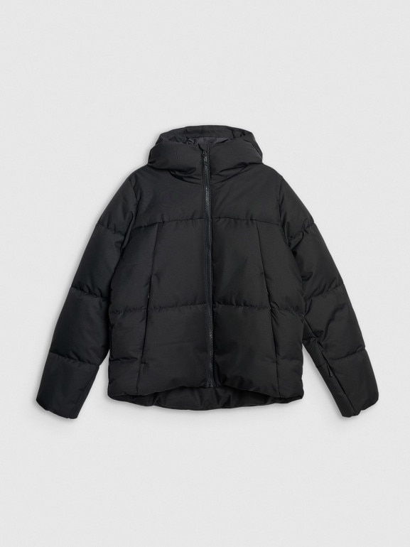 Damska kurtka narciarska 4F 4FWAW25TTJAF0808 - czarna