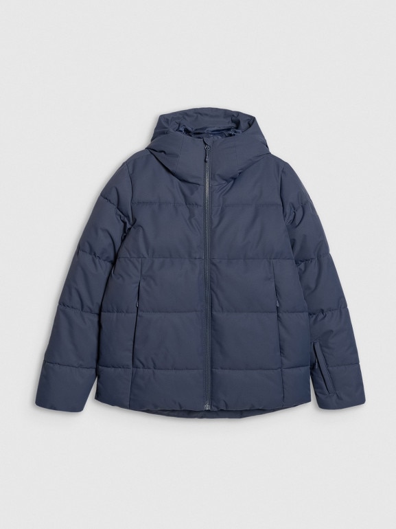 Damska kurtka narciarska 4F 4FWAW25TTJAF0955 - granatowa