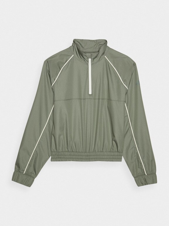 Damska kurtka przejściowa 4F 4FRSS24TTJAF0886 - zielona