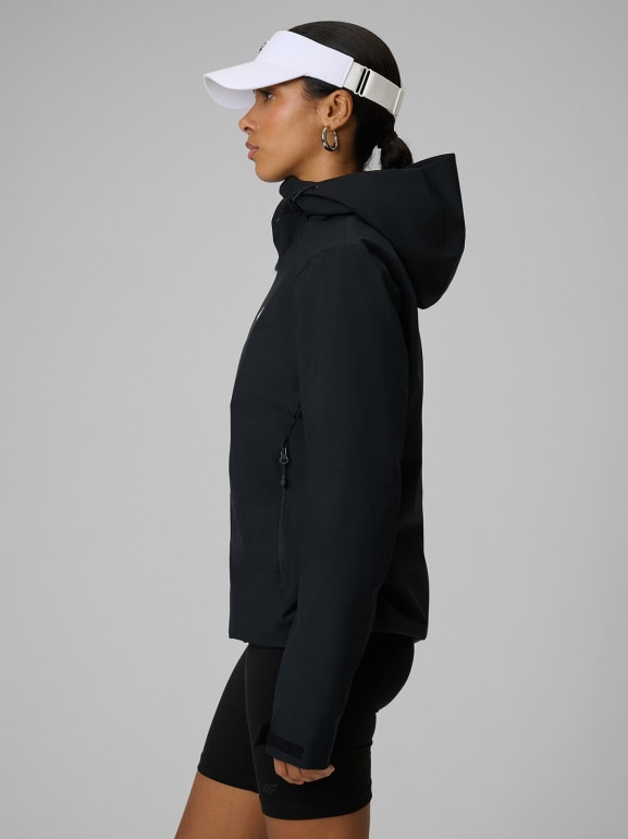 Damska kurtka przejściowa 4F 4FWSS26TTJAF1111 - czarna