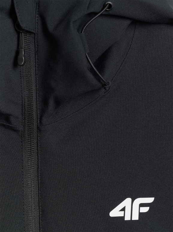 Damska kurtka przejściowa 4F 4FWSS26TTJAF1111 - czarna