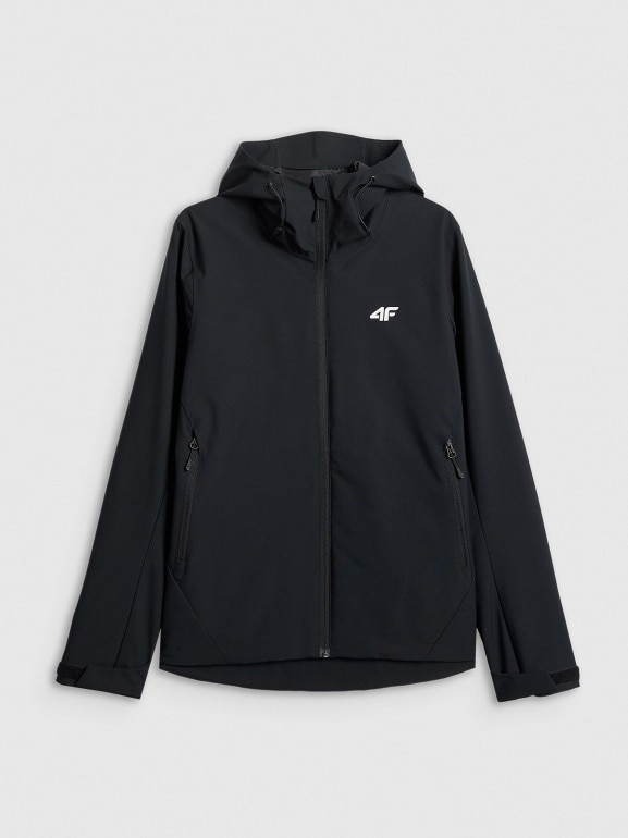 Damska kurtka przejściowa 4F 4FWSS26TTJAF1111 - czarna