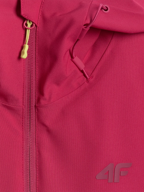 Damska kurtka przejściowa 4F 4FWSS26TTJAF1111 - różowa