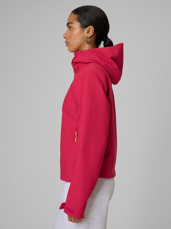 Damska kurtka przejściowa 4F 4FWSS26TTJAF1111 - różowa