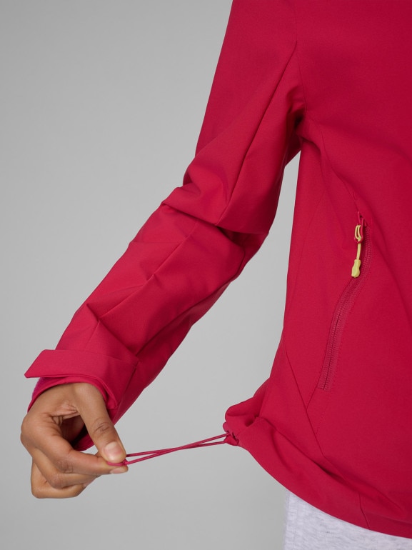 Damska kurtka przejściowa 4F 4FWSS26TTJAF1111 - różowa