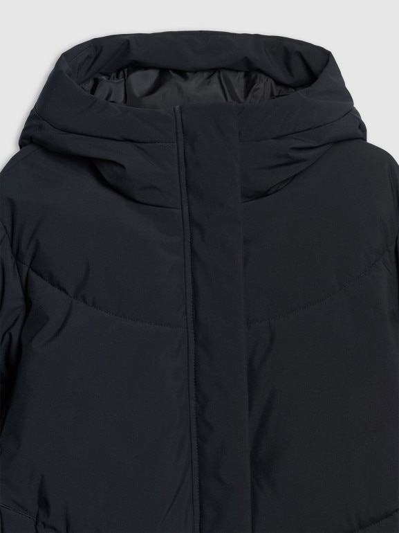 Damska kurtka puchowa 4F 4FRAW25TDJAF0799 - czarna