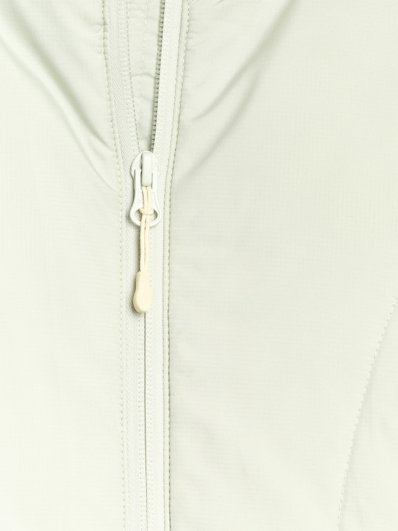 Damska kurtka puchowa pikowana 4F 4FRAW25TDJAF0705 - miętowa