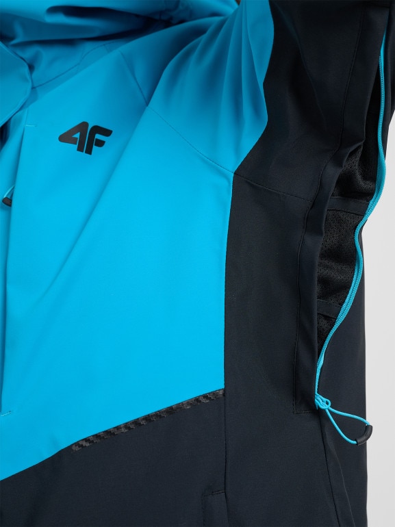 Damska kurtka trekkingowa 4F 4FWAW25TTJAF1011 - niebieska