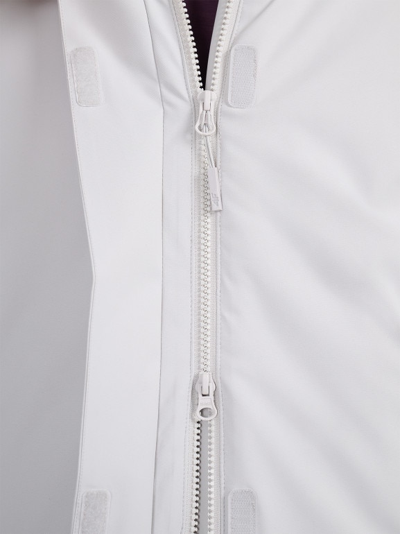 Damska parka zimowa 4F FRAW25TTJAF1027 - szara