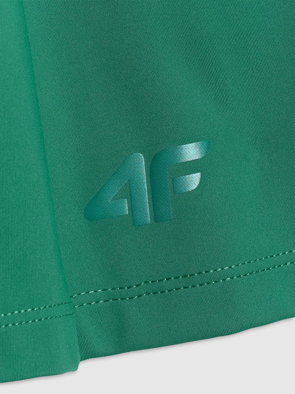 Damska spódnica tenisowa 4F 4FRAW25TFSKF020 - zielona