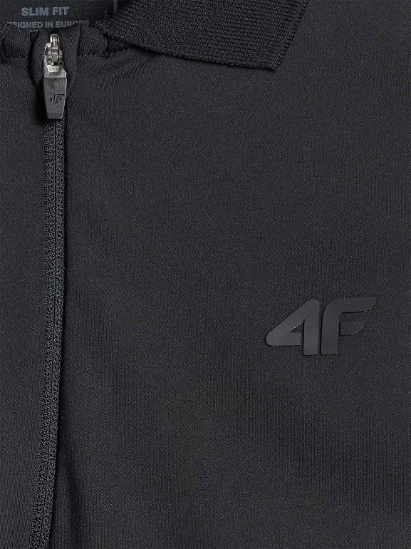 Damska sukienka tenisowa 4F 4FWSS26TDREF183 - czarna