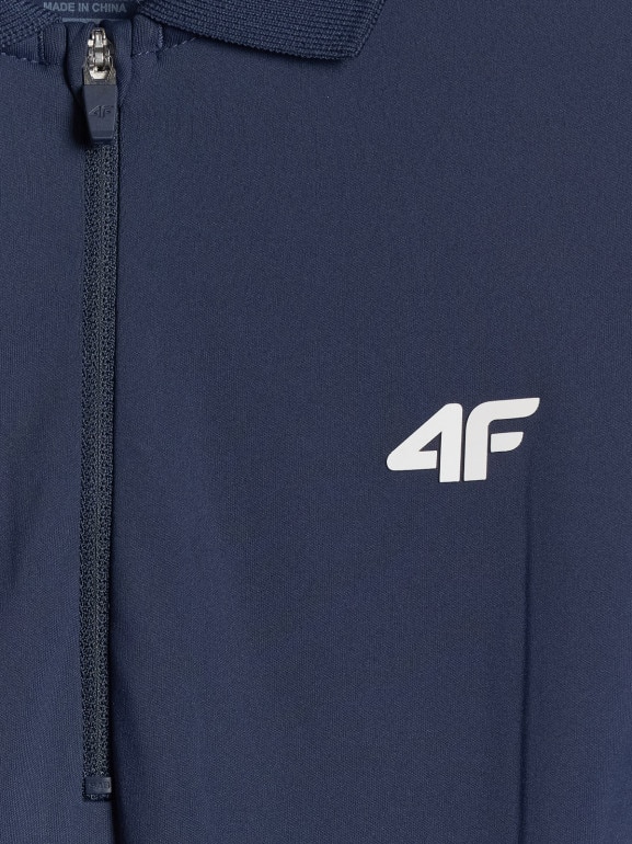 Damska sukienka tenisowa 4F 4FWSS26TDREF183 - granatowa