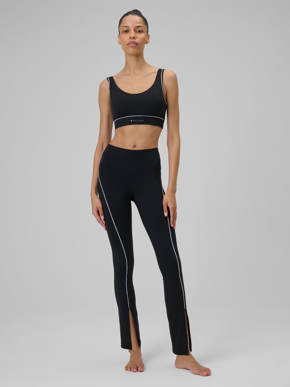 Damski biustonosz do jogi 4F 4FRSS26USBAF263 - czarny