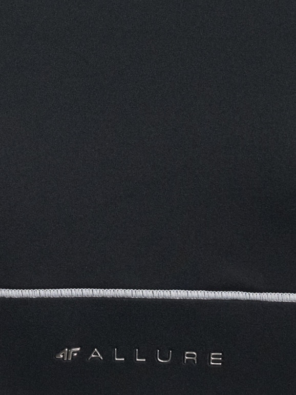 Damski biustonosz do jogi 4F 4FRSS26USBAF263 - czarny