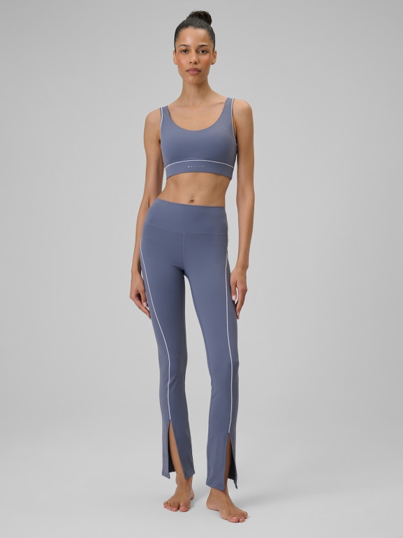 Damski biustonosz do jogi 4F 4FRSS26USBAF263 - niebieski