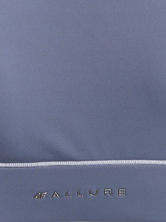 Damski biustonosz do jogi 4F 4FRSS26USBAF263 - niebieski