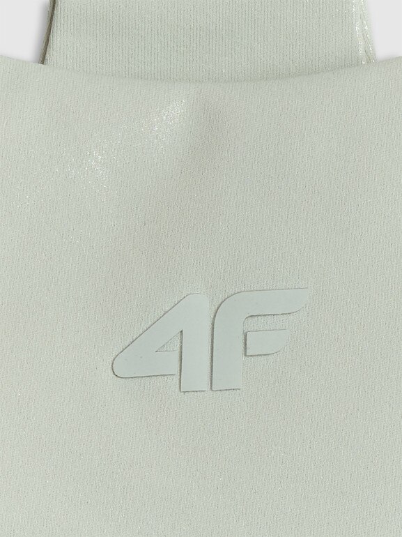 Damski biustonosz do jogi 4F 4FRSS26USBAF264 - miętowy