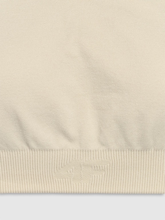 Damski biustonosz treningowy 4F 4FWAW25USBAF218 - beżowy