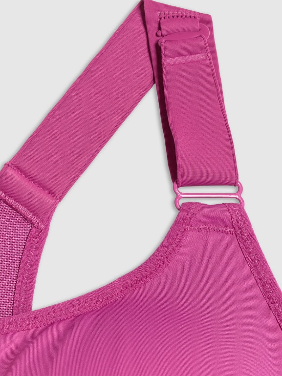 Damski biustonosz treningowy 4F 4FWSS26USBAF223 - różowy