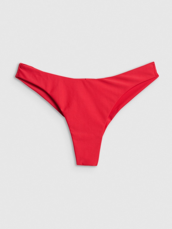 Damski dół od bikini 4F 4FWSS26UBKBF088 - czerwony
