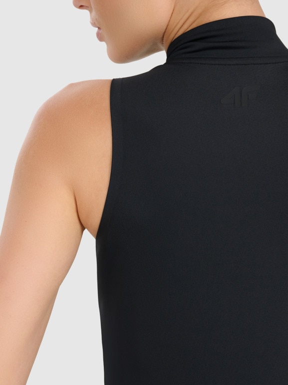 Damski kombinezon do jogi i pilatesu 4F 4FRAW25TJUMF072 - czarny