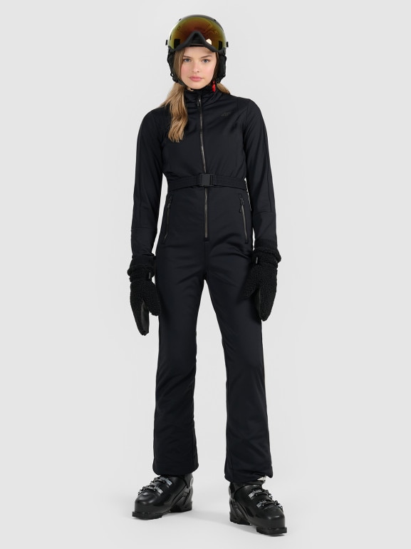 Damski kombinezon narciarski 4F 4FRAW25TJUMF075 - czarny